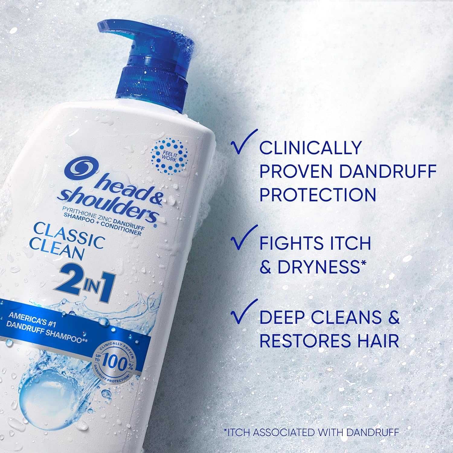 Шампунь от перхоти Head & Shoulders Classic Clean! Made in USA!