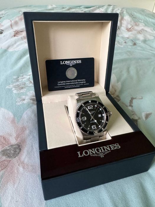 Ceas Longines HydroConquest 44 mm, Automatic, Black Dial