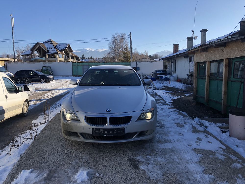 Bmw E63 635D 286hp НА ЧАСТИ ( бмв е63 635д 286 коня )