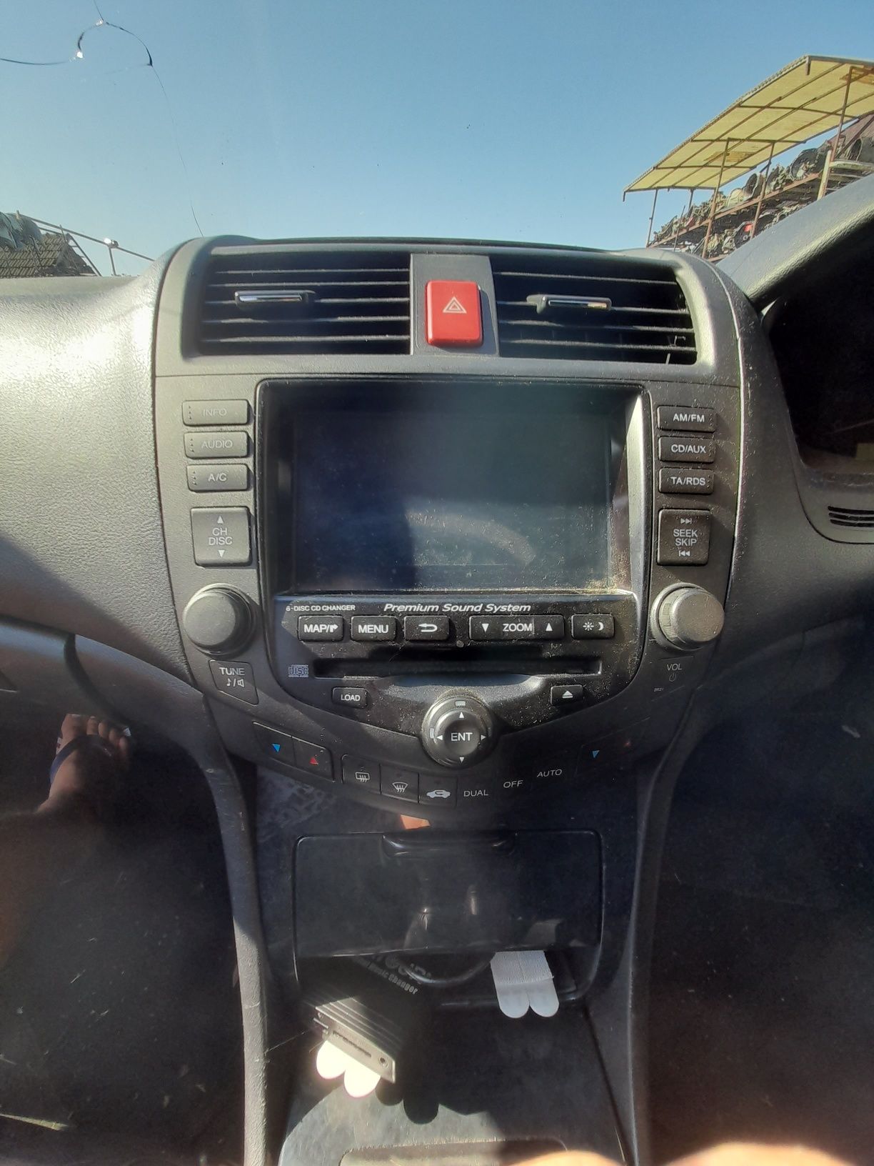 Radio CD MP3 + NAVIGATIE Honda Accord 7 an 2002-2007