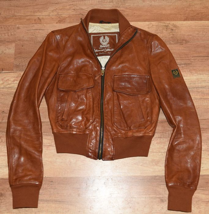 Belstaff Gold Label Colonial Colection оригинално дамско кожено яке