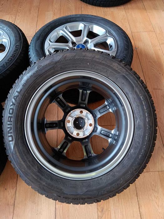 Jante 16 Ford EcoSport originale +senzori anvelope MS 205 60 R16 7.5mm