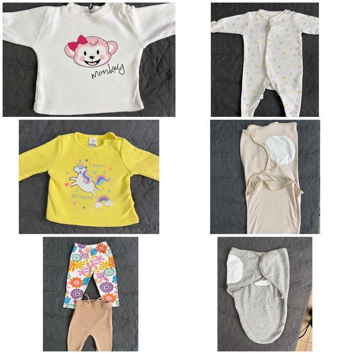 Бебешки дрехи от 0 до 3 месеца за момиче