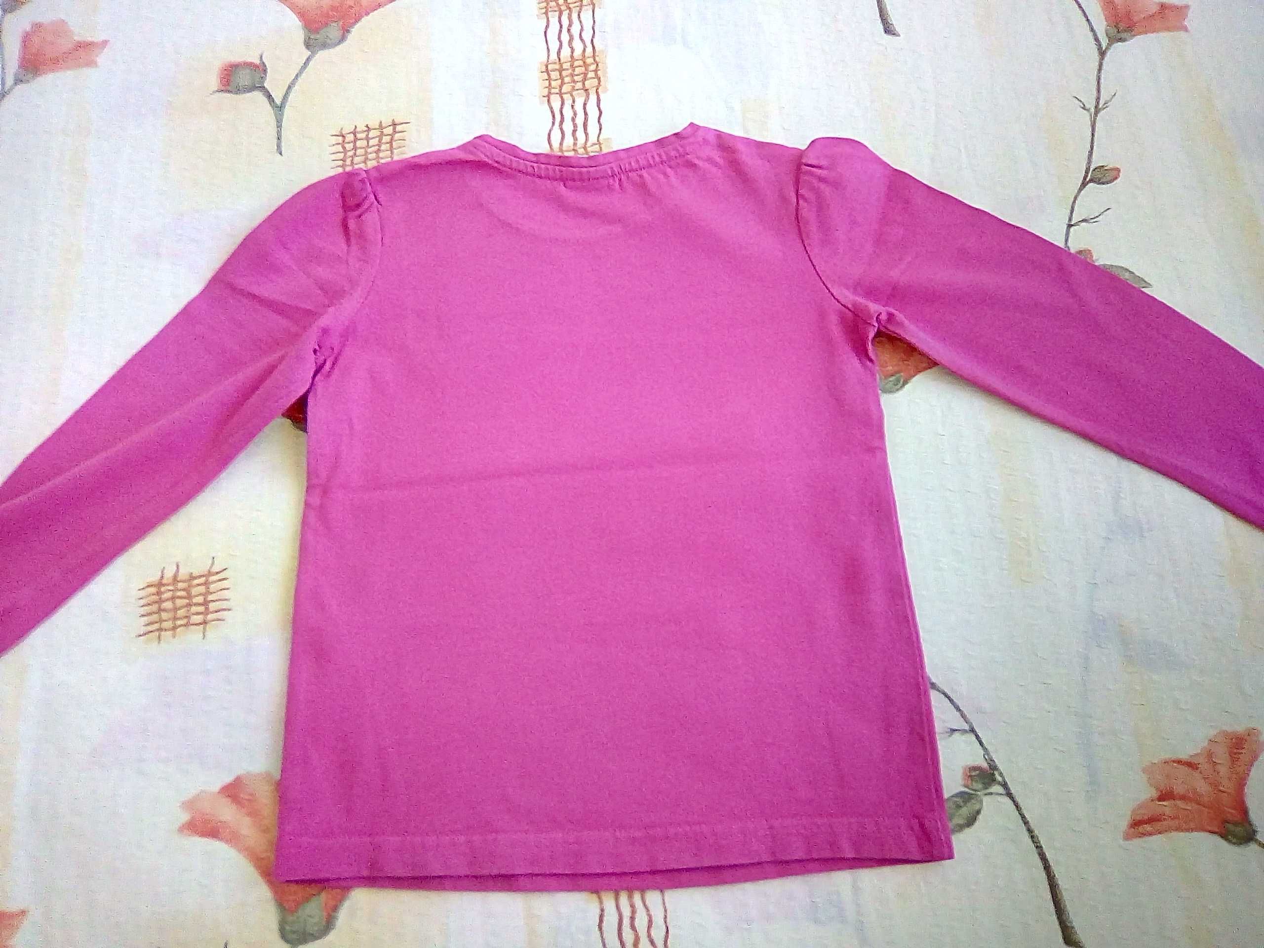 Bluza pink cu iepurasi 104