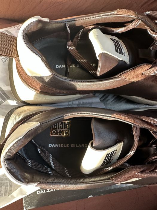 Чисто нови естествена кожа дамски кафяви