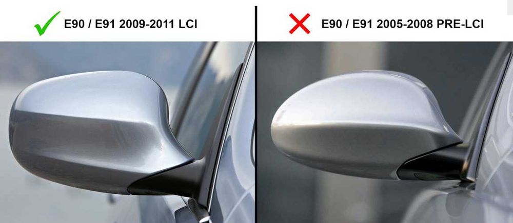 Performance капаци за огледала BMW E81 E82 E87 E88 E90 E91 E92 E93 LCI