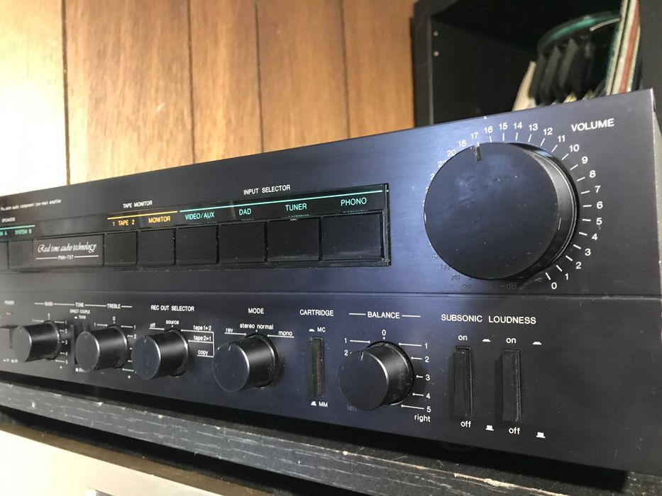 Denon PMA-757 negru amplificator