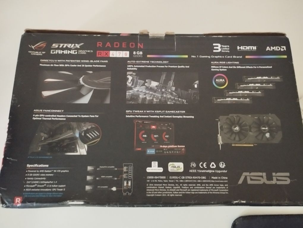 Asus Strix RX 470 8GB