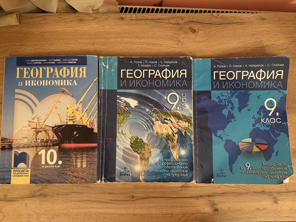 География-учебници