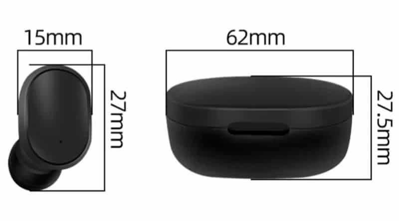 Безжични стерео слушалки MiPods A6S Bluetooth V5.1, хендсфри, блутут