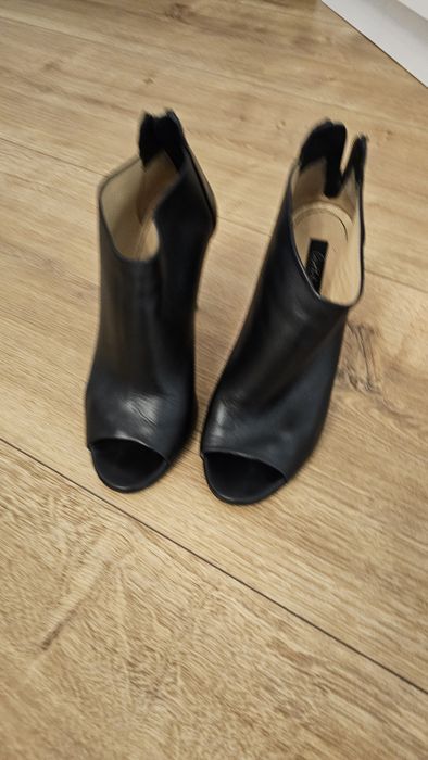 Musette botine piele