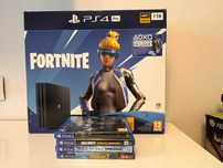PlayStation 4 Pro,  Fortnite Edition, si jocuri PS4.