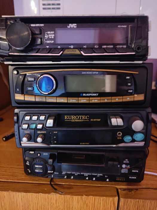 Casetofon auto JVC Blaupunkt LG eurotec