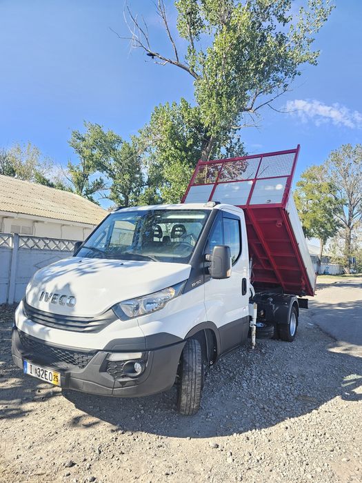 Iveco daily 35c15 Basculabil cu macara,categoria B!