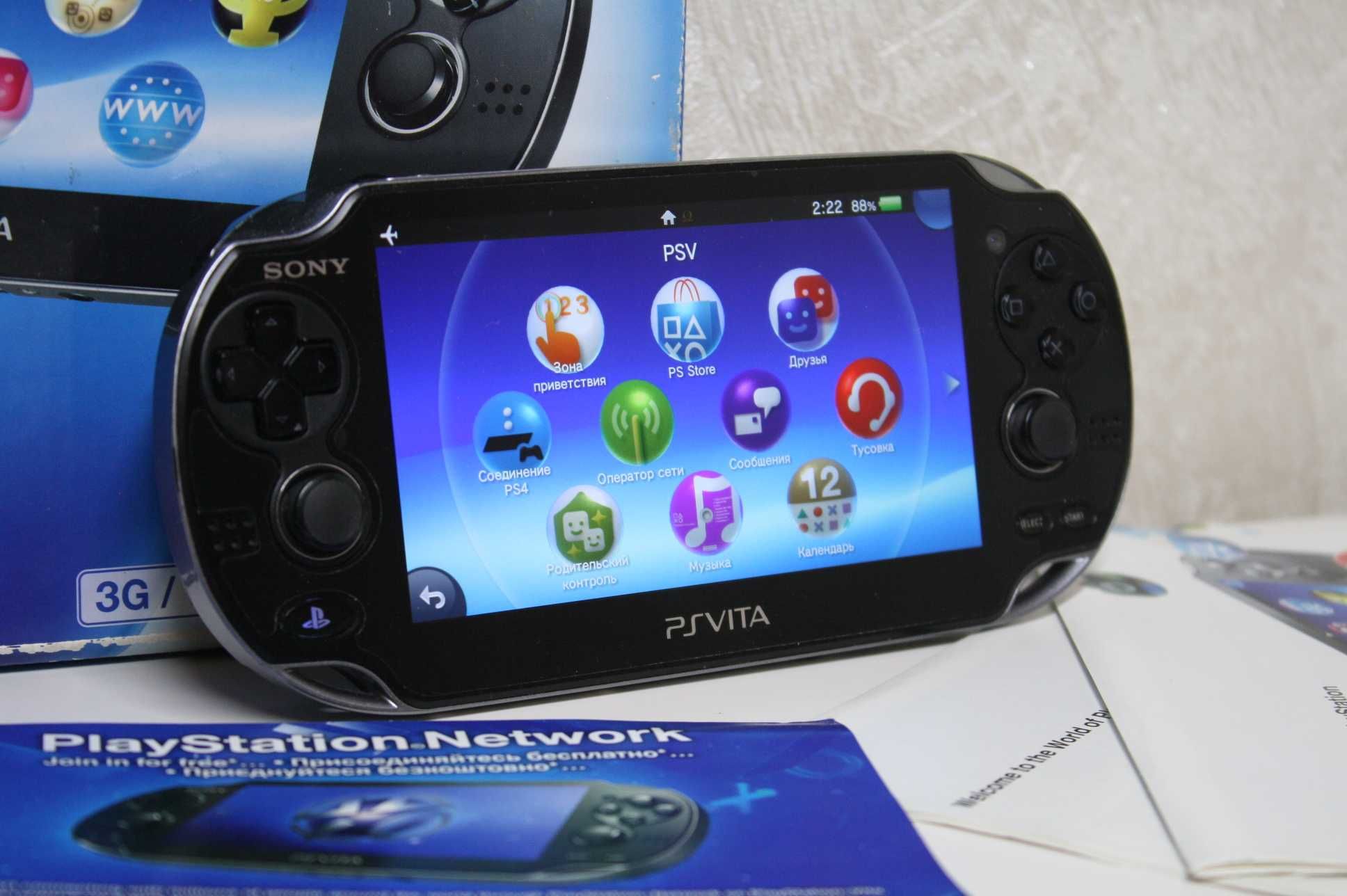PS VITA PlayStation Vita в коробке