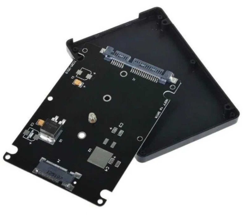 Carcasa Adaptor / Convertor SSD M2 NGFF la SATA III 2.5 Rack NOU