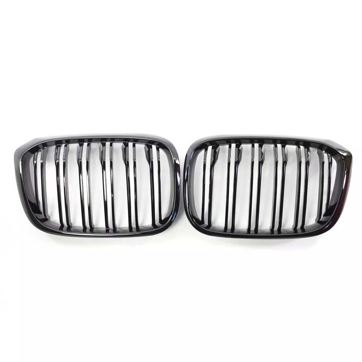 Решетки Бъбреци BMW БМВ X3 G01 X4 G02 Двойни Черен Гланц