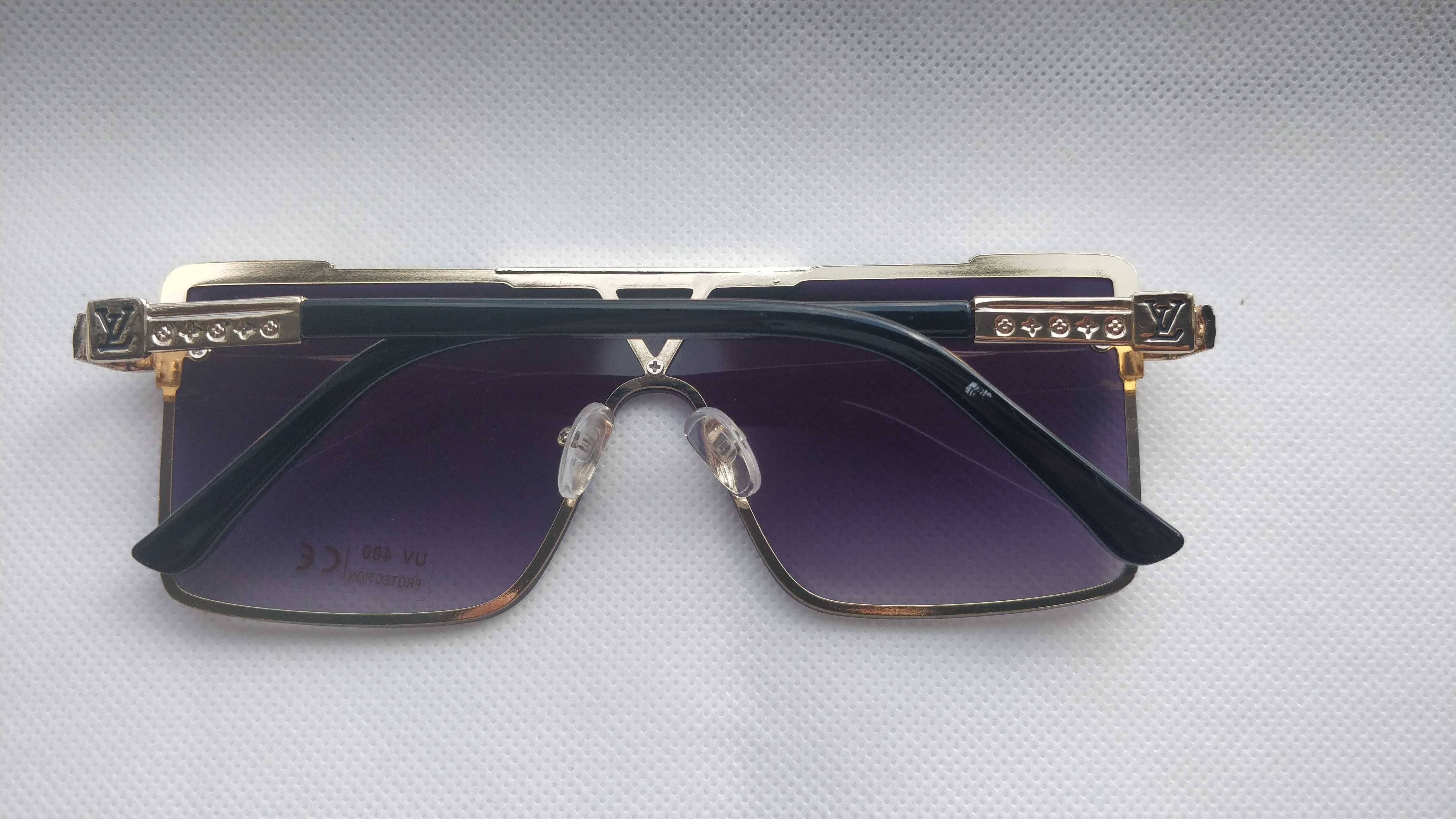 Ochelari de soare Louis Vuitton, lentile mov, model 2