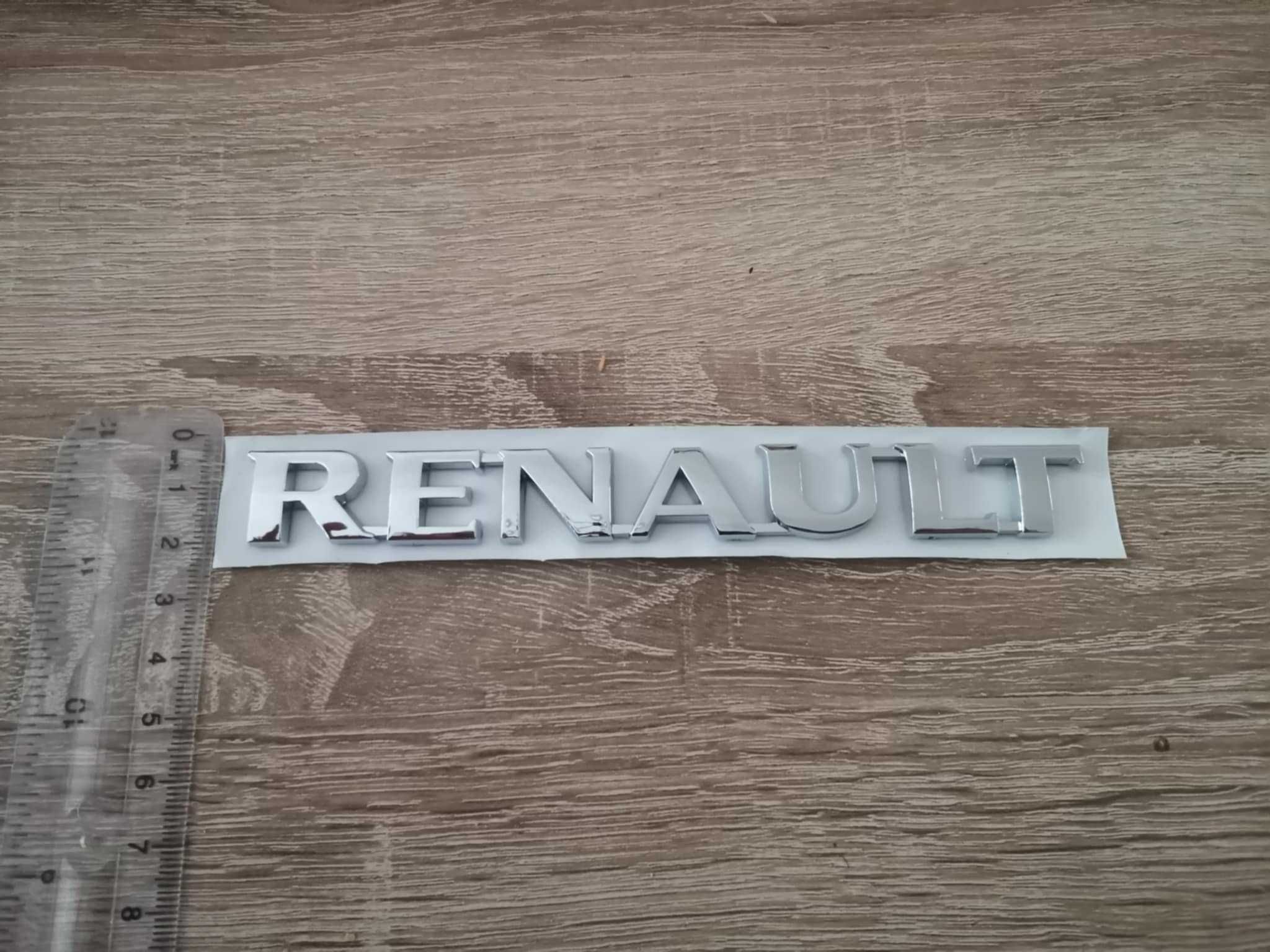 Емблема надпис Renault нов стил