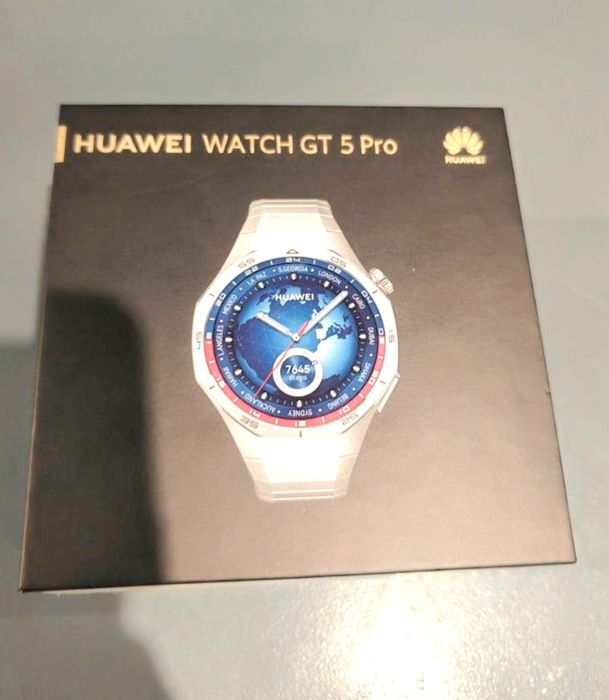 Smartwatch HUAWEI Watch GT 5 Pro Titanium 46mm, GPS, Android/iOS