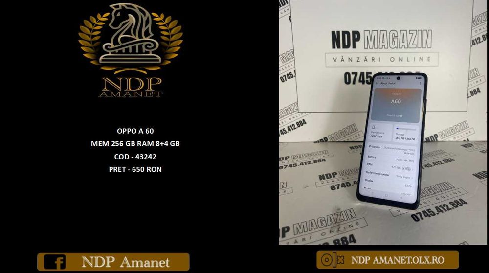 NDP Amanet NON-STOP Bld.Iuliu Maniu 69  OPPO A 60  (43242)