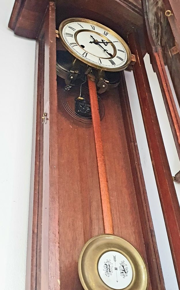 Ceas mecanic vintage cu pendul pt perete