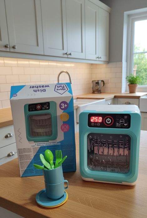 Детска Съдомиялна Машина "House Fun" СВЕТИ, ЗВУЧИ и е ТЪЧ!