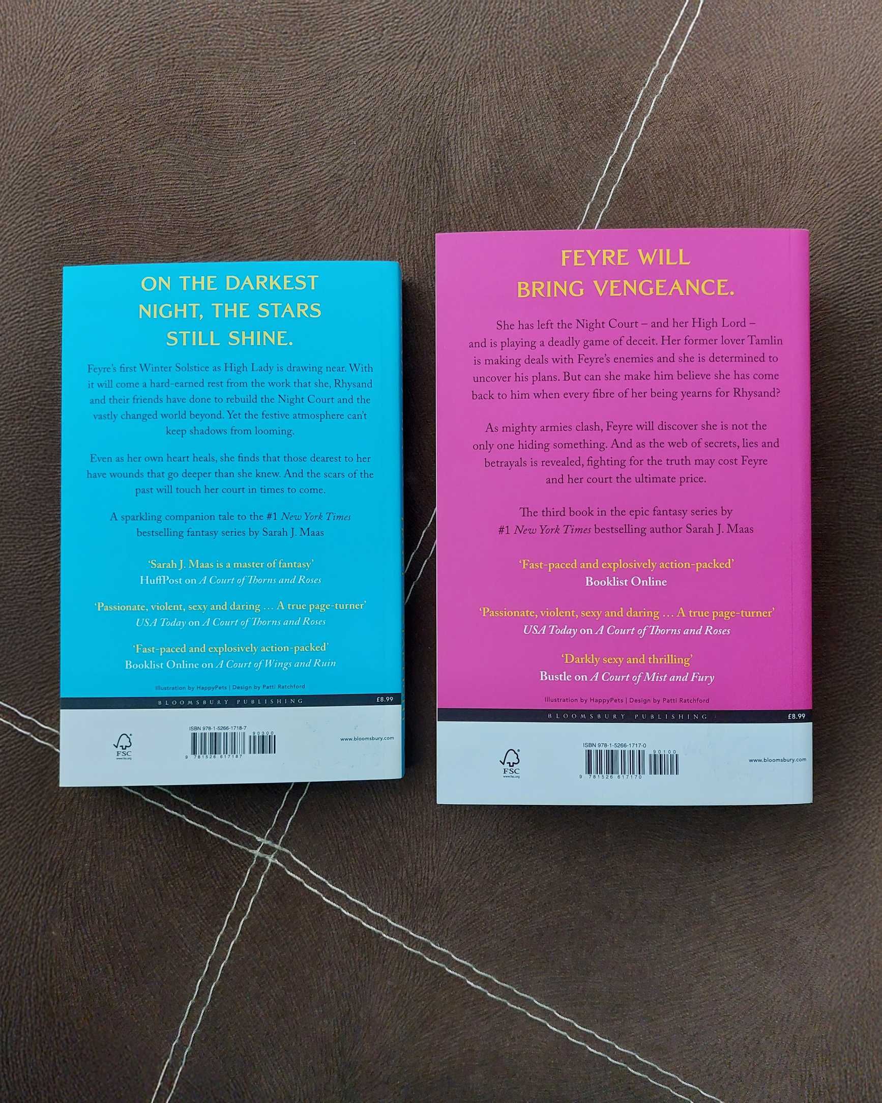 Чисто нови фентъзи книги на английски на Sarah J. Maas