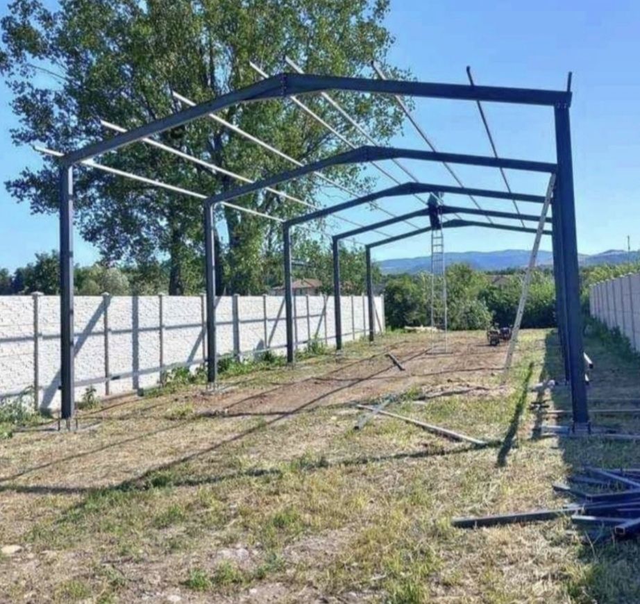 Hale și structuri  metalice la preț redus