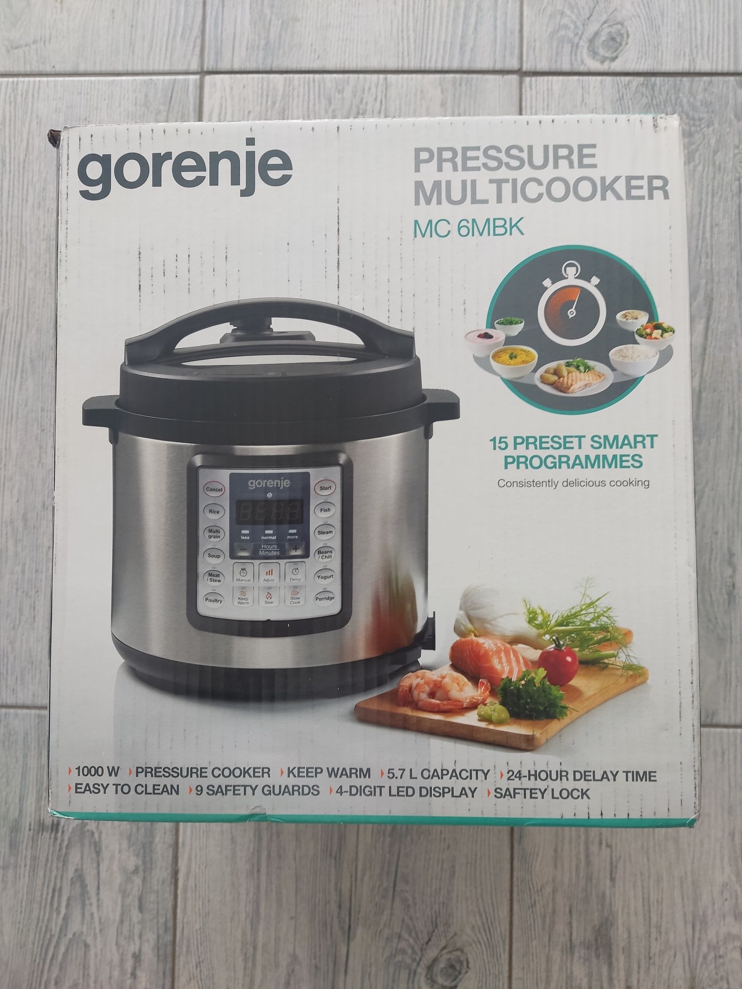 Multicooker Gorenje MC6MBK, 6 L,