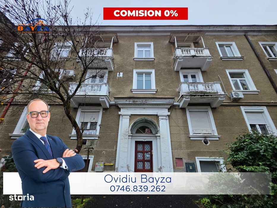 Nicolae Iorga, apartament 2 camere etaj 1, garaj si boxa COMISION ZERO