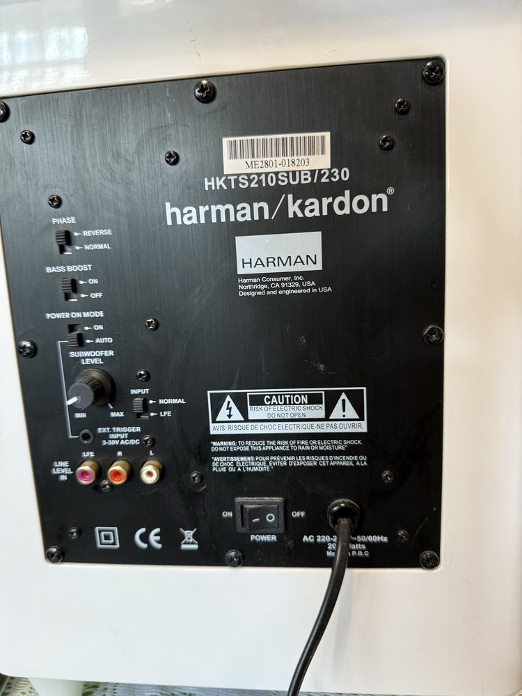 Harman Kardon BDS-270 , Subwoofer