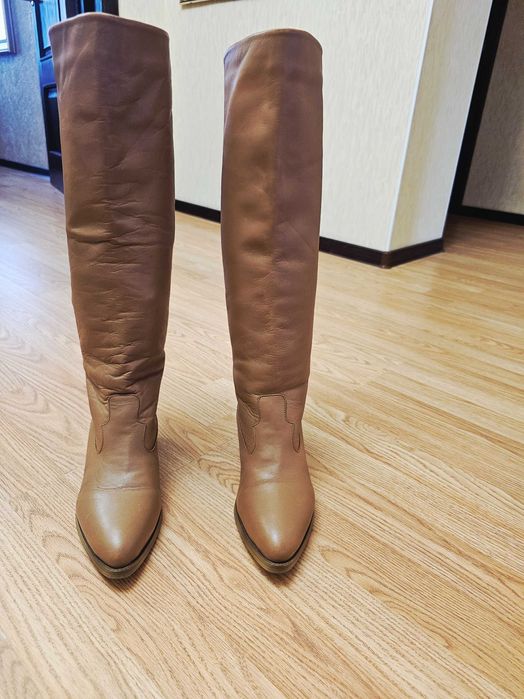 Сапоги еврозима казаки до 39  размера производство Турция