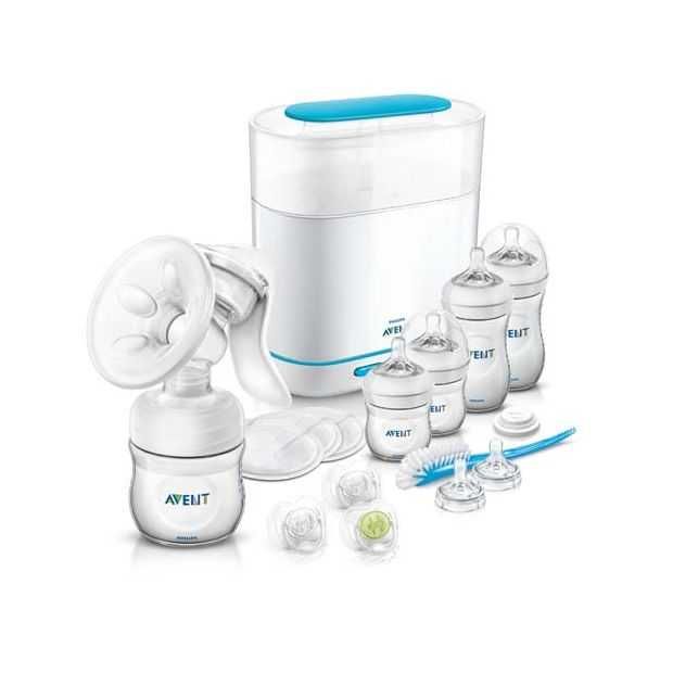 Стерилизатор Philips Avent и механична помпа за кърма