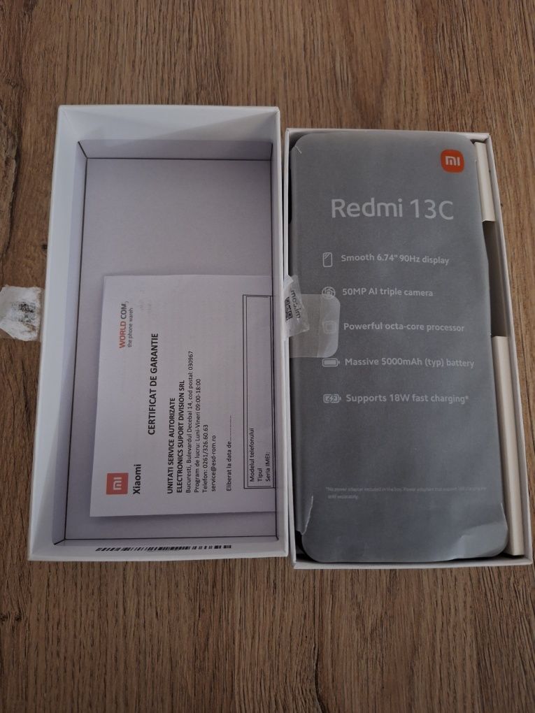 Telef.mobil Redmi 13C XIAOMI 6GB ROM 128 GB RAM