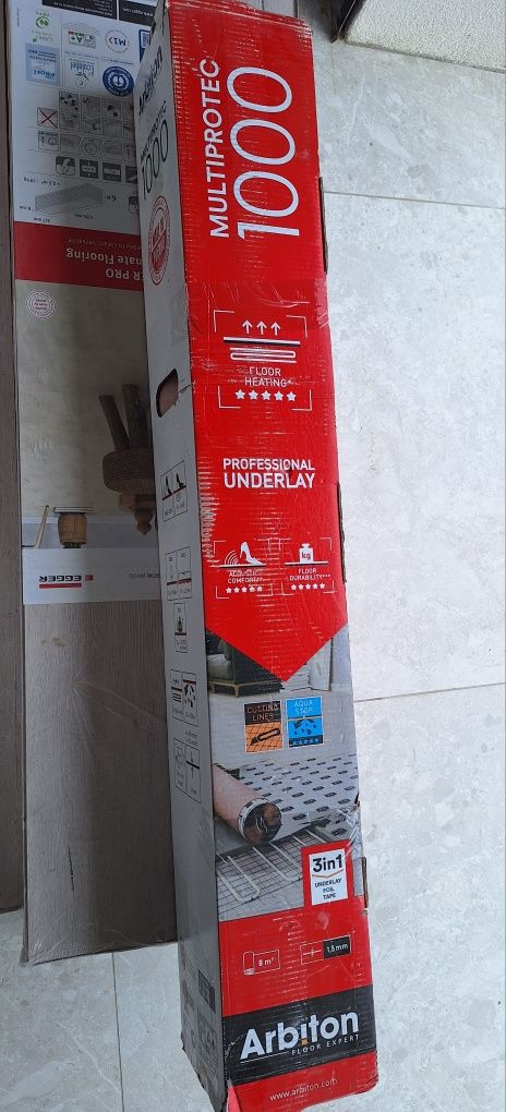Vand parchet laminat EGGER PRO Stejar Verdon alb