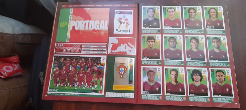Album panini complet Euro 2008