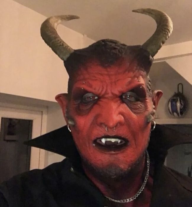 Masca Horror Devil Latex