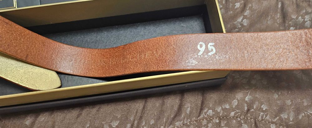 Стоян Радичев, колан, естествена кожа