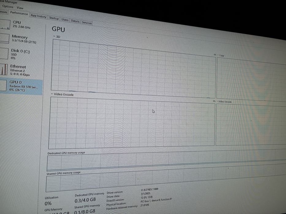 PC/Calculator gaming Ryzen 3 RX 570