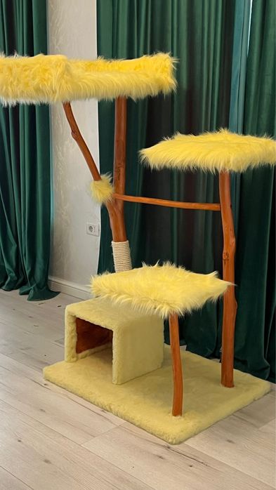Ansambluri pentru pisici, handmade, din materiale naturale