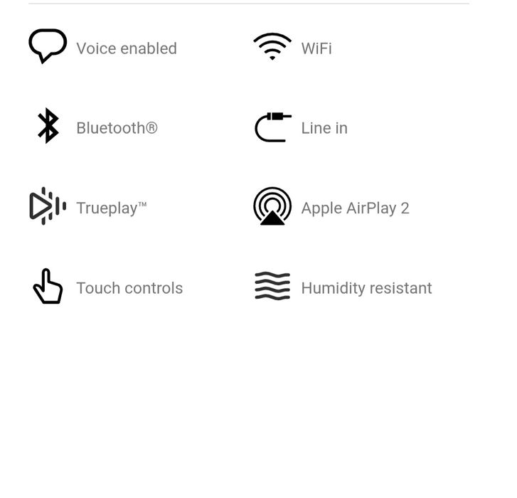 Boxa Sonos Era 100, WiFi, Multiroom, Bluetooth, Asistent vocal, Negru