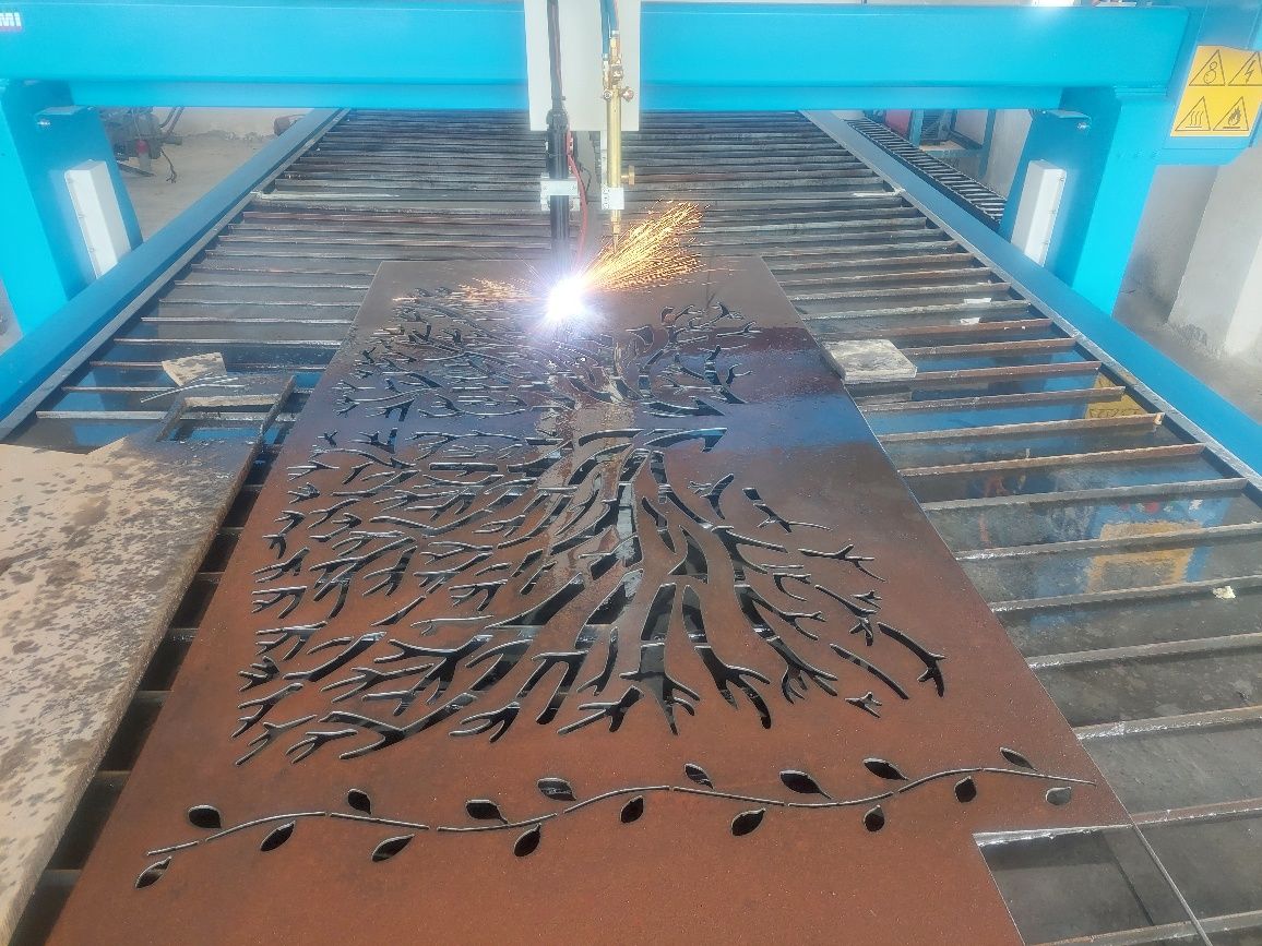 Cnc plasma oxigaz waterjet