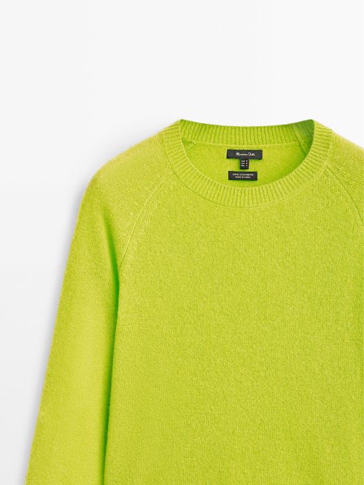 Pulover Massimo Dutti, din casmir