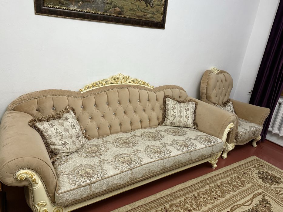 продам диван + 2 кресла в отличном состоянии