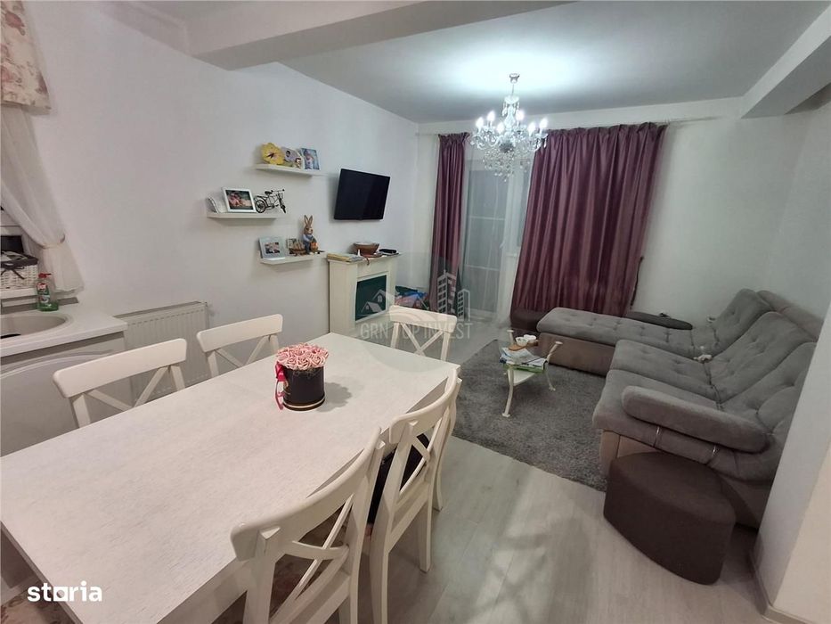 Apartament 3 camere 2 bai 75mp gradina zona Selimbar