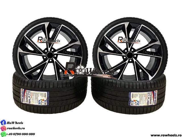 Jante AUDI 21 R21 RS A5 A6 A7 A8 Q3 Q5 Q8 Black Anvelope Vara/iarna