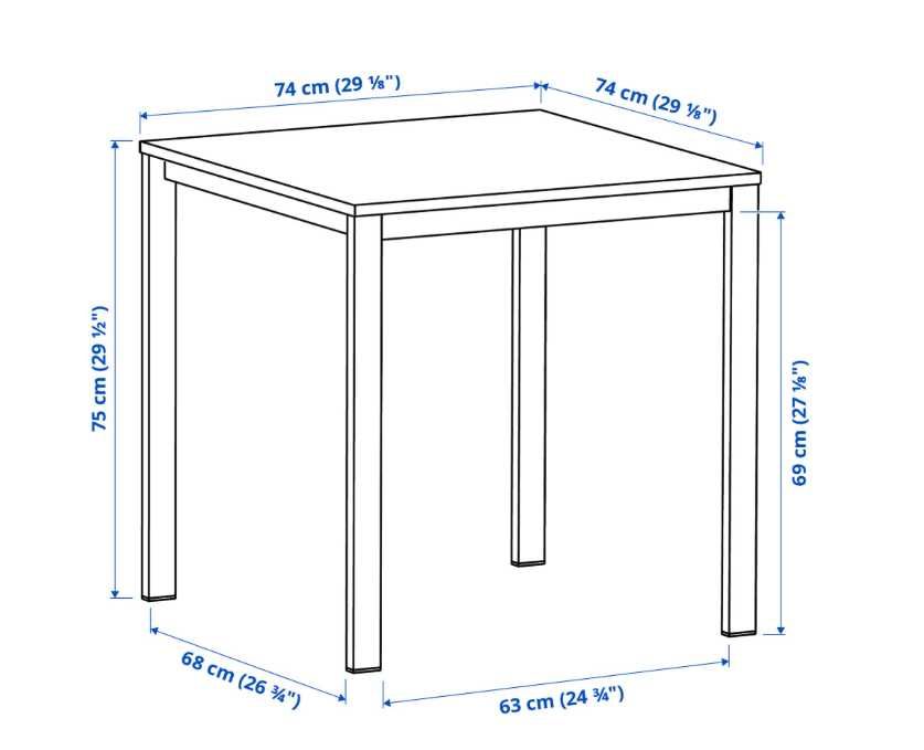 маса за хране + 4 стола