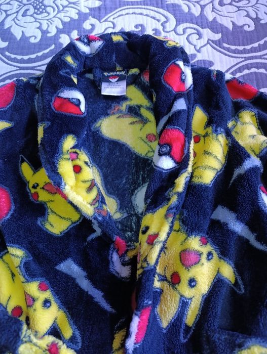 Тёплый халат на мальчика.