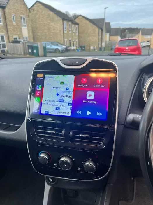 Navigatie GPS Android Dedicata Renault Clio 4 / ZOE CarPlay QLed 1-8GB